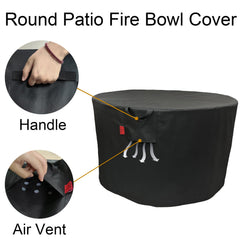 Cover Geny side view highlighting air vent and handle for easier removal