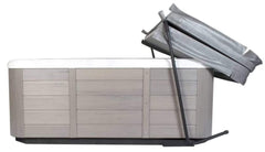 Cover Valet Rock-It front view showing mechanism and durable finish benefits