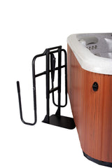 Cover Valet undermount bracket detail highlighting secure cabinet attachment benefit