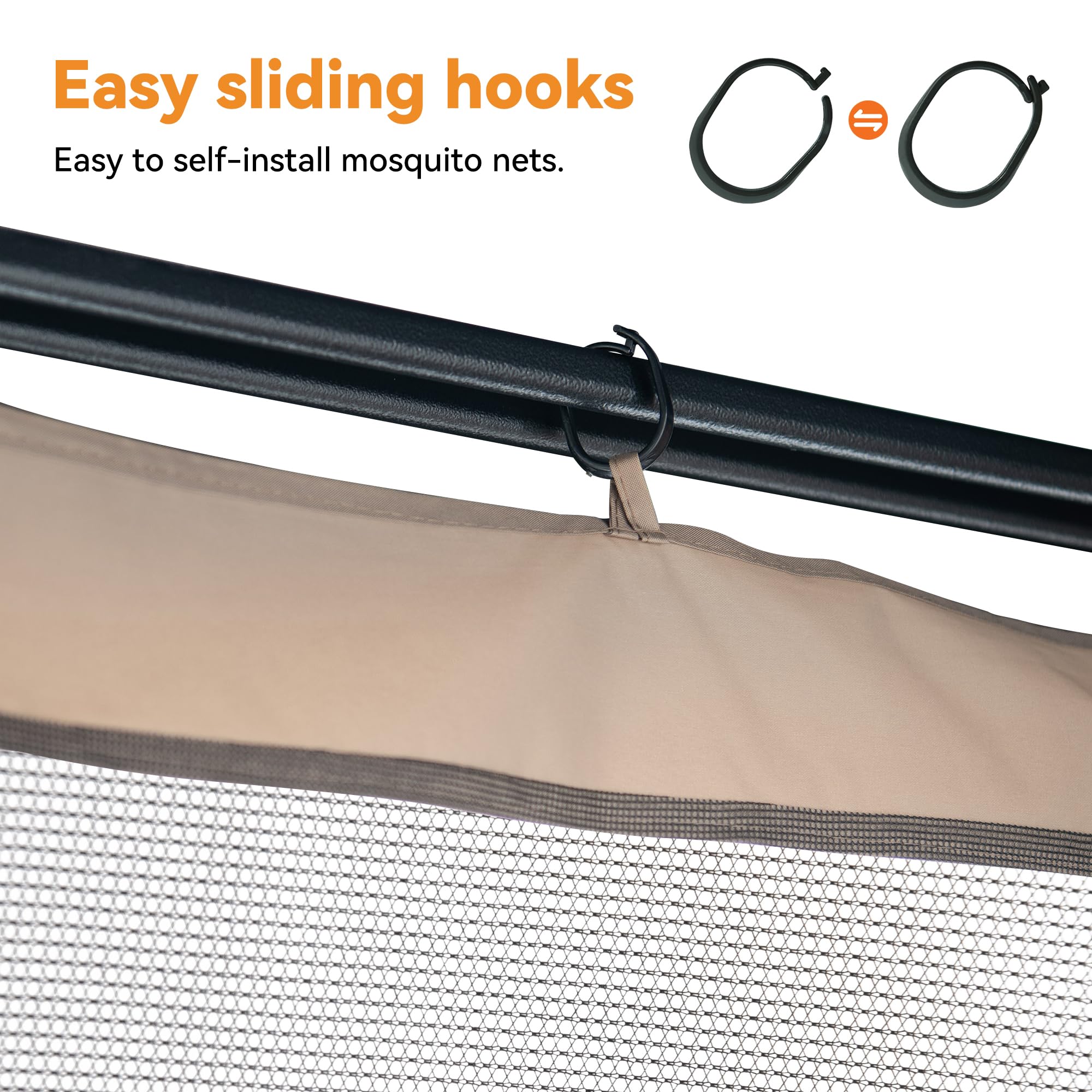 Covered Outdoor panel with zipper partially open demonstrating flexible ventilation access