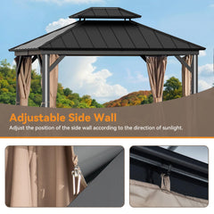 Covered Outdoor zipper detail and seam showing secure closure and easy entry benefit