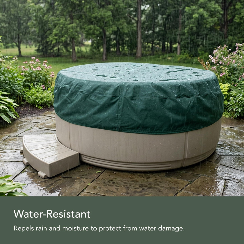 Covermates close-up of 12-gauge vinyl texture demonstrating durable weather resistance
