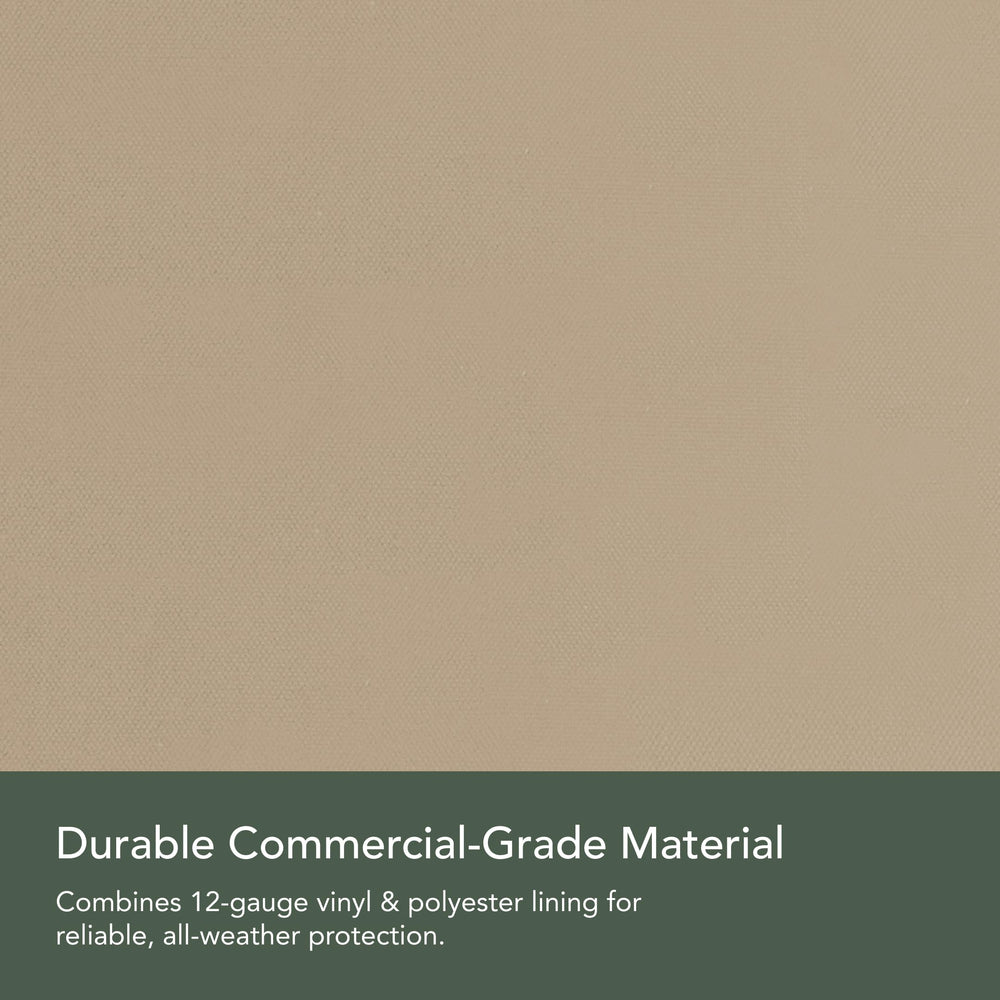 Covermates label and warranty tag highlighting two-year manufacturer protection