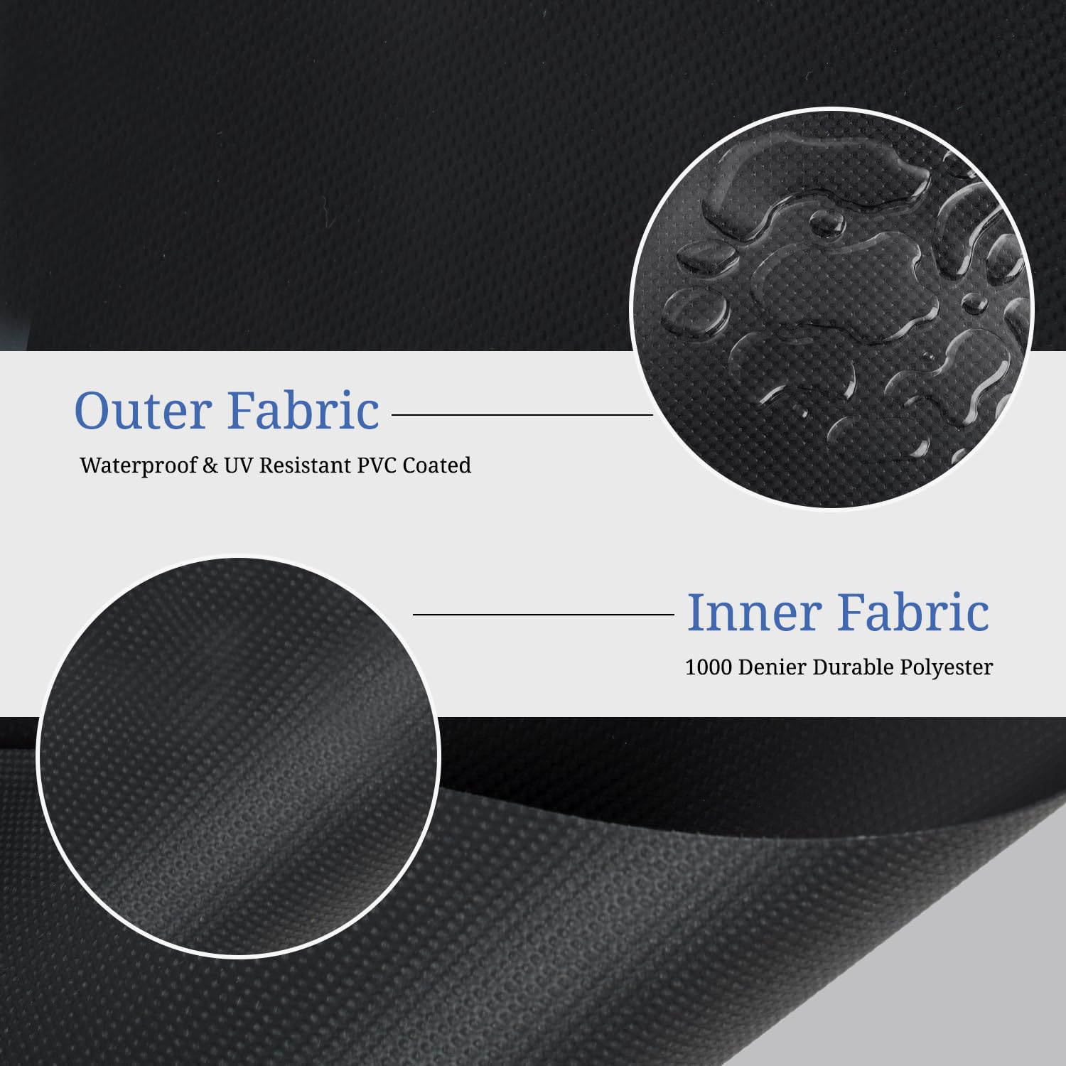 Covers & All elastic hem detail ensuring snug secure fit