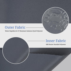 covers & all macro shot of 600D polyester texture for durability