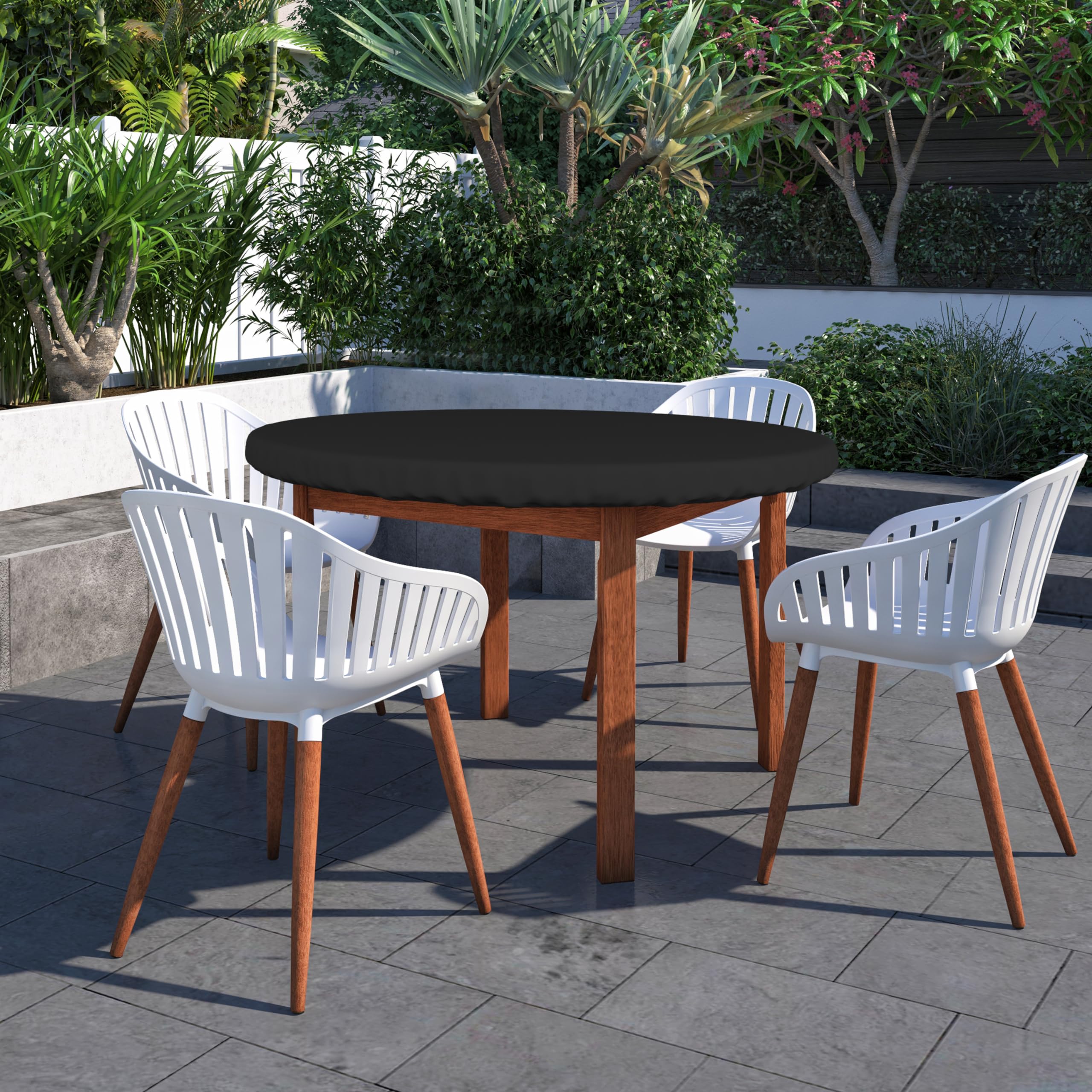 Covers & All cover on 36 inch table showing size and scale clarity