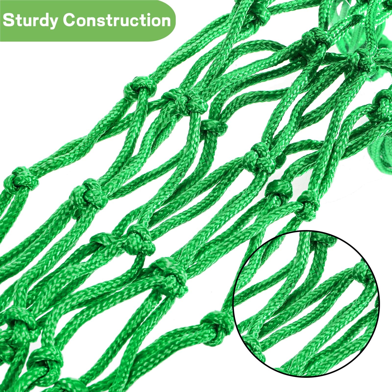 Covzoe zip ties and nets laid out to show included components and ready use