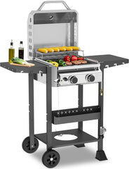 COWSAR front view stainless steel grill showing durable construction and modern look