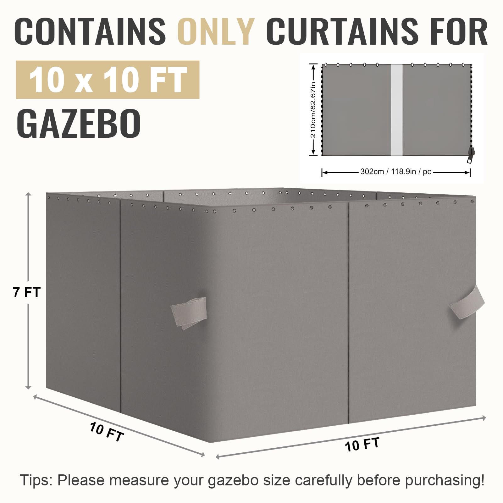 COWVIE double-zipper detail for easy two-way access and ventilation control