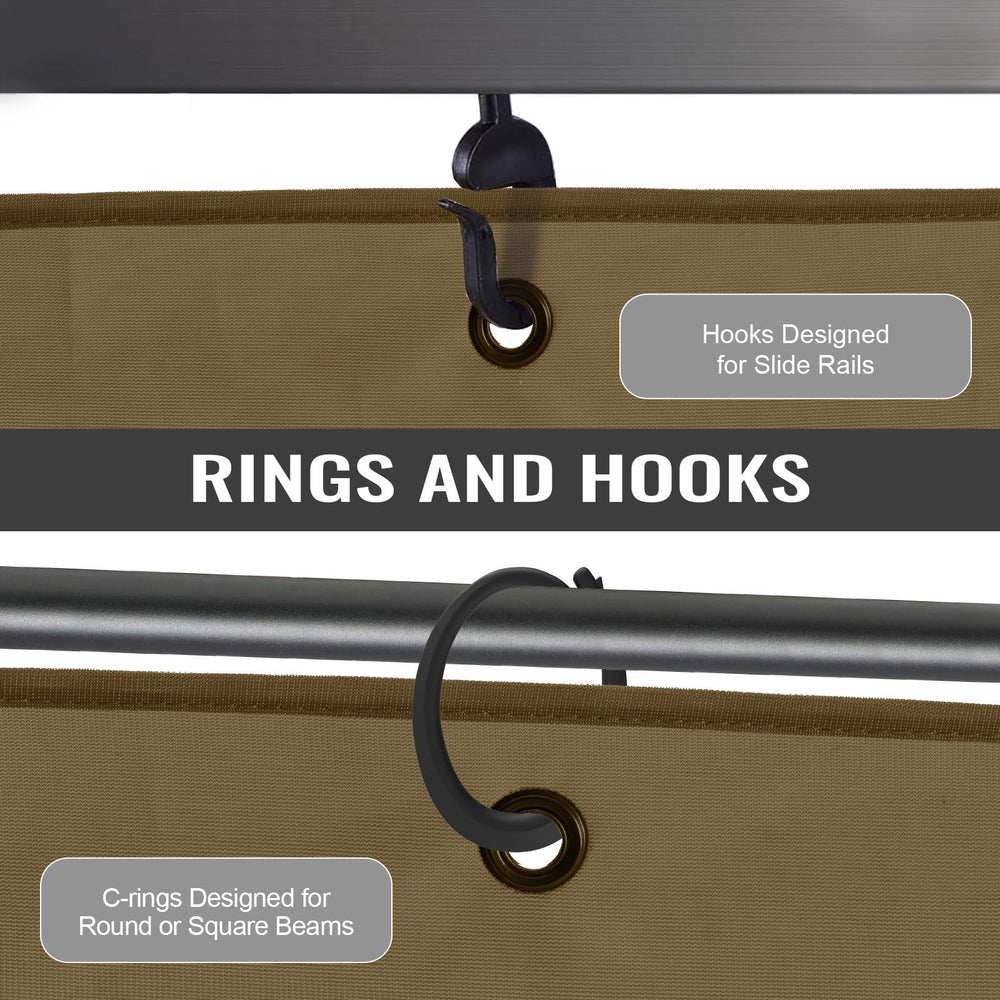 COWVIE side panel with zipper open showing convenient access and insect barrier