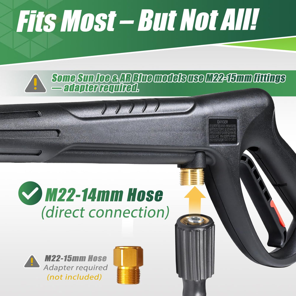 coyardor ergonomic handle and trigger lock for comfortable secure use