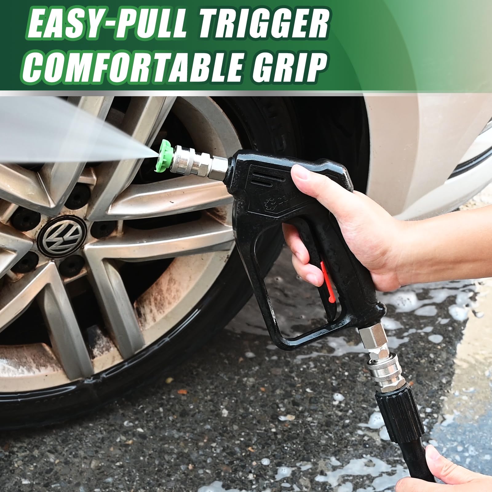 coyardor handle and trigger lock focusing on ergonomic grip and accidental-discharge prevention