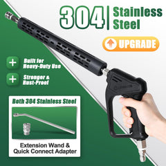 coyardor close-up of 304 stainless steel lance highlighting corrosion resistance and precise fit