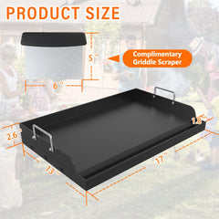 COZEER detail of grease groove capturing excess oil for cleaner cooking