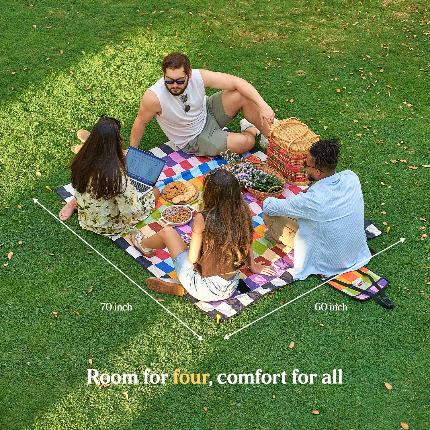 Cozy Club waterproof bottom layer preventing ground moisture intrusion