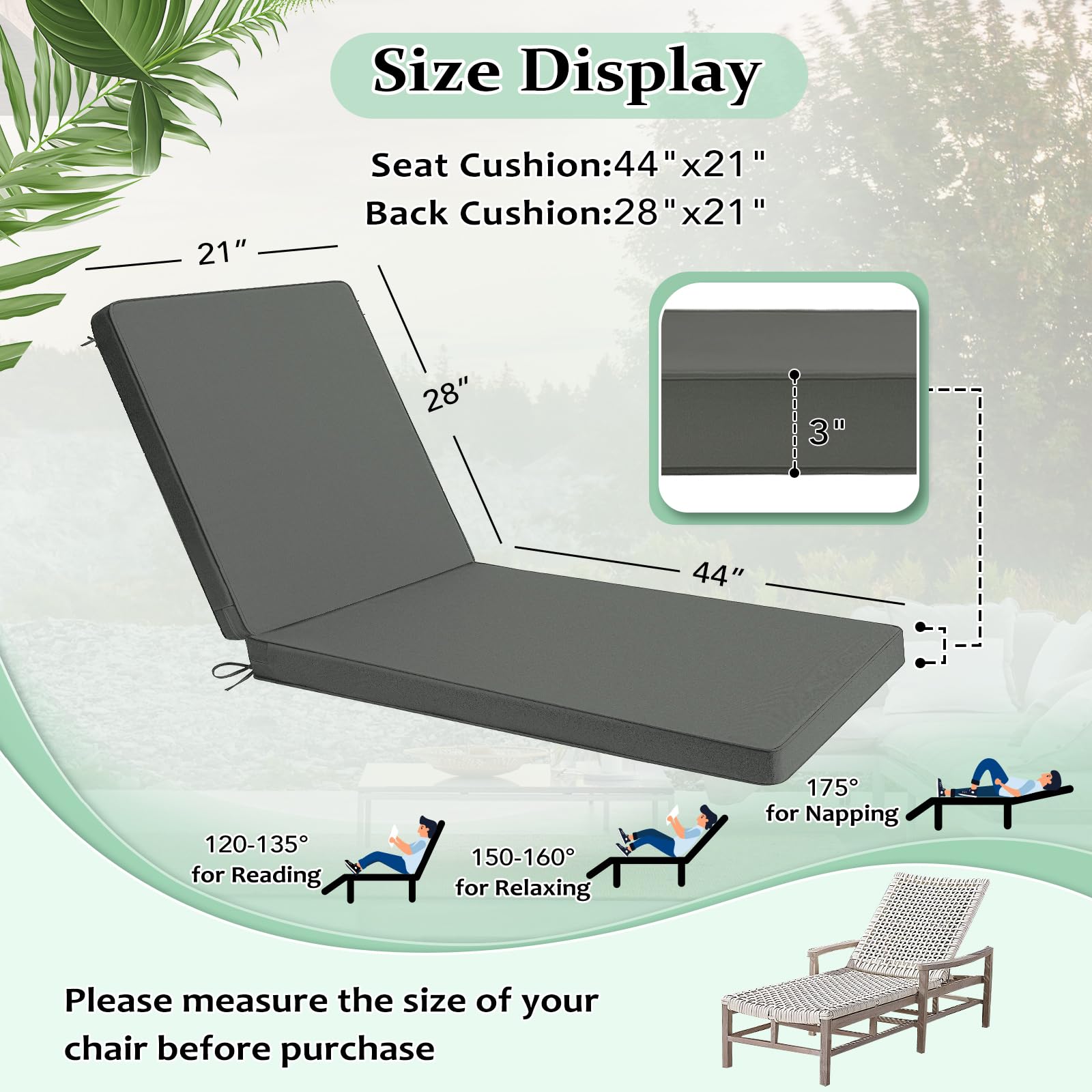 Cozyide carrying handle detail for easy transport and repositioning outdoors