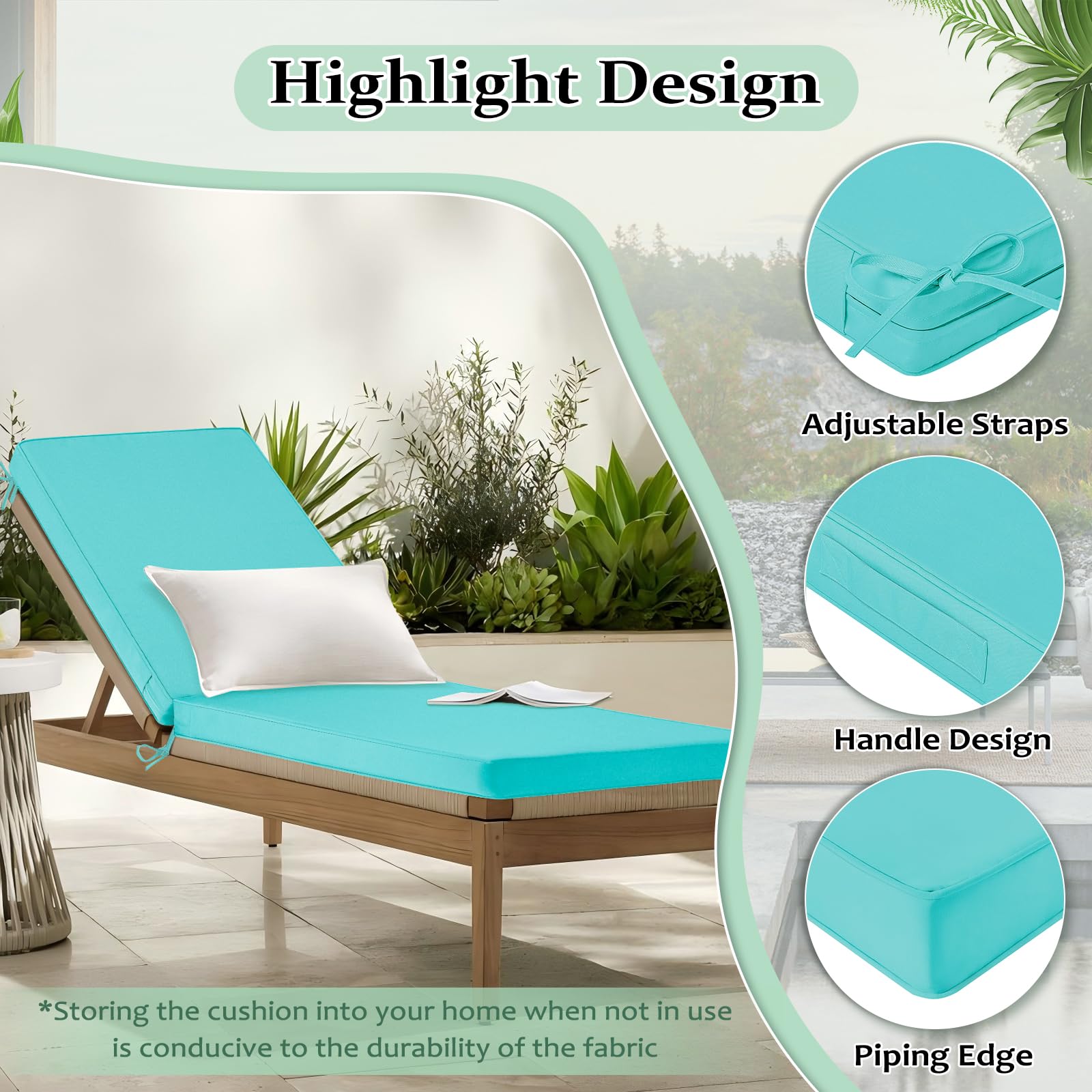 Cozyide hidden zipper on removable cover for easy washing and neat appearance