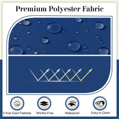 Cozyide close-up of yarn-dyed fabric weave displaying durable texture