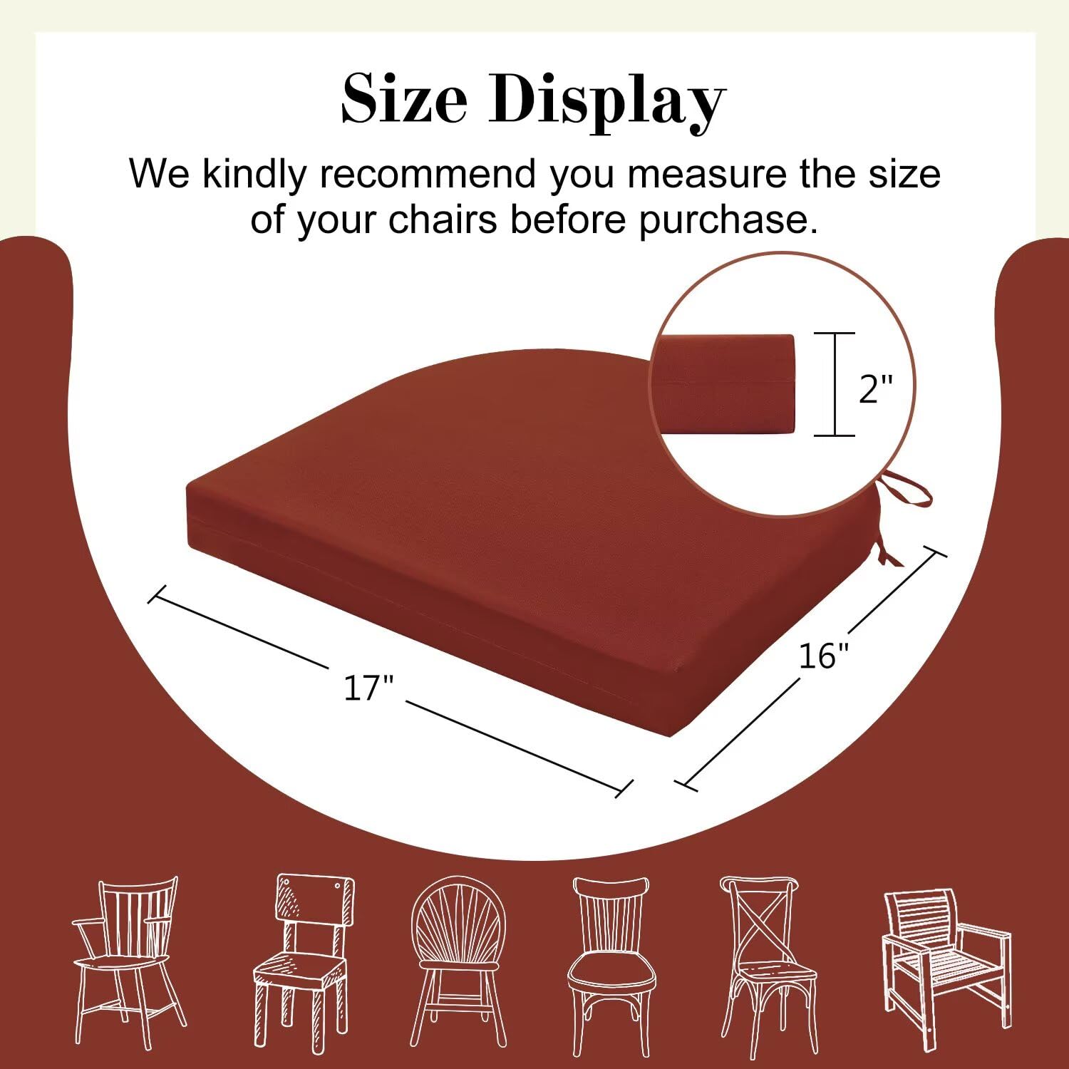 Cozyide cushions on patio chairs creating a stylish, comfortable seating area