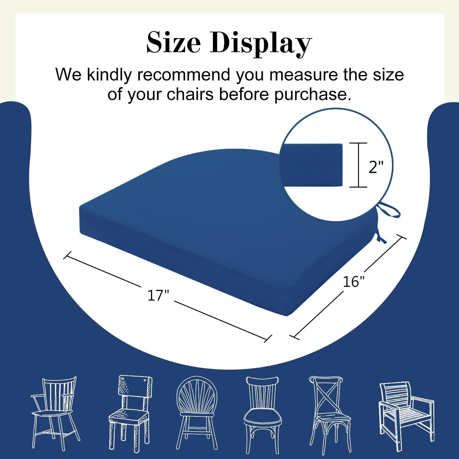 Cozyide cushions placed on patio chairs enhancing outdoor comfort and style