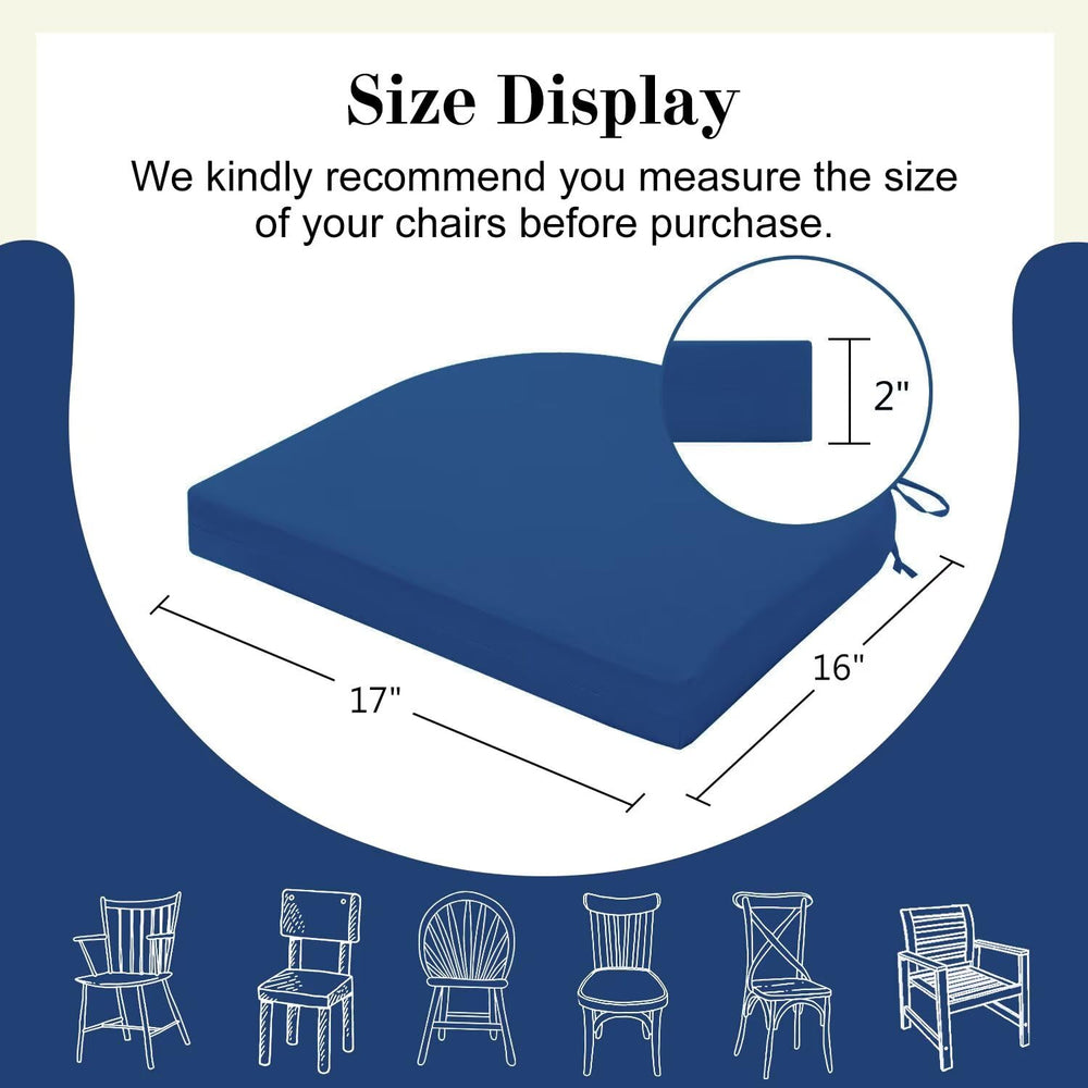 Cozyide cushions placed on patio chairs enhancing outdoor comfort and style