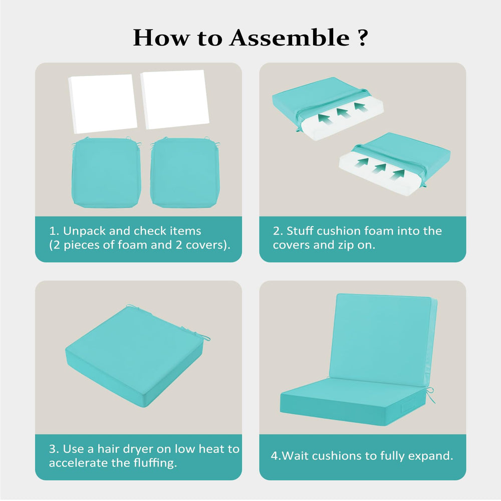 Cozyide hidden zipper and removable cover open for easy washing