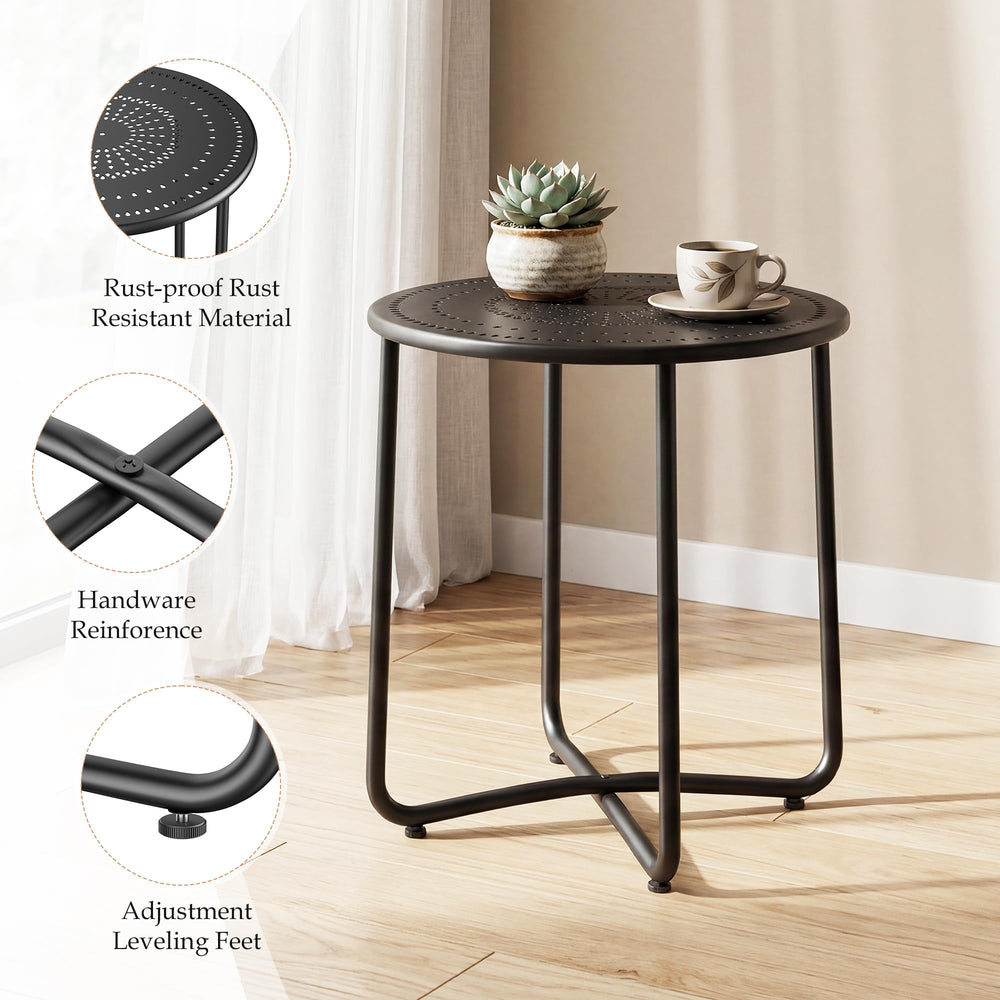 cozynest home adjustable foot close-up showing floor-protecting leveling feature