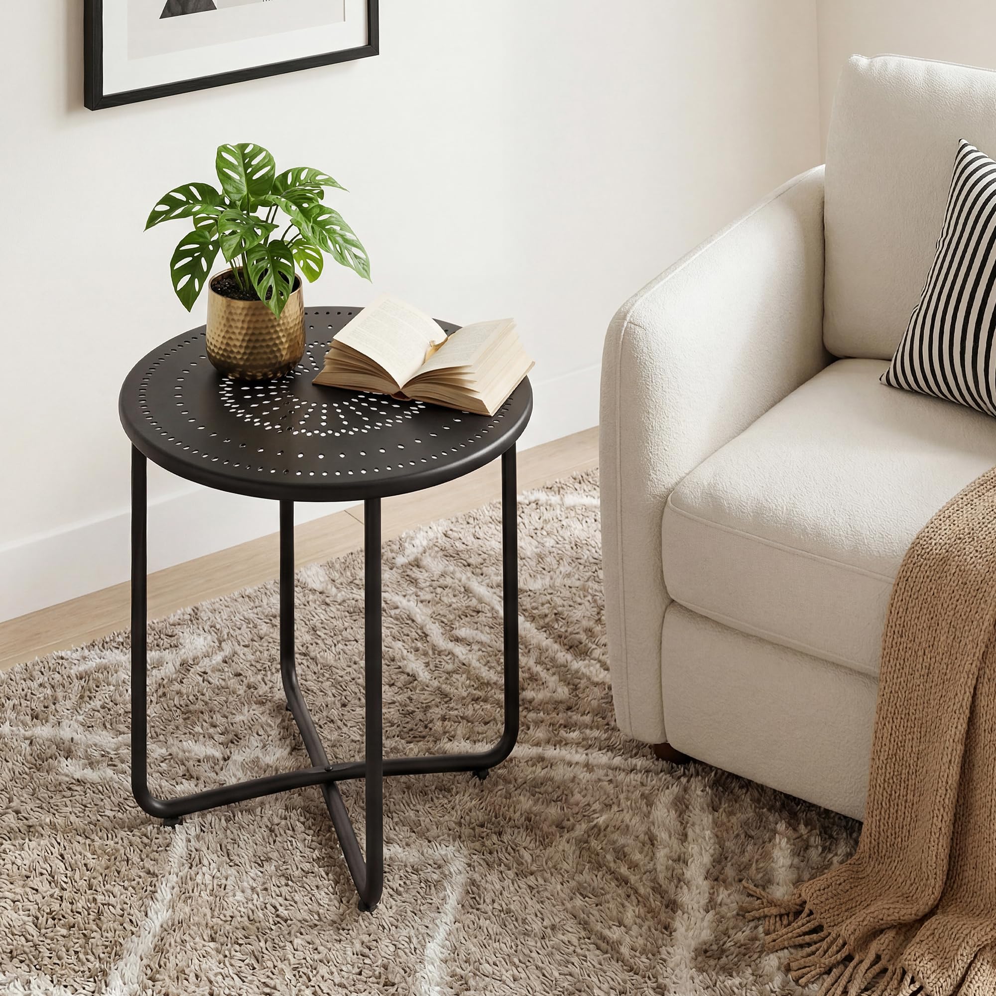 cozynest home packaging and hardware laid out for easy quick assembly