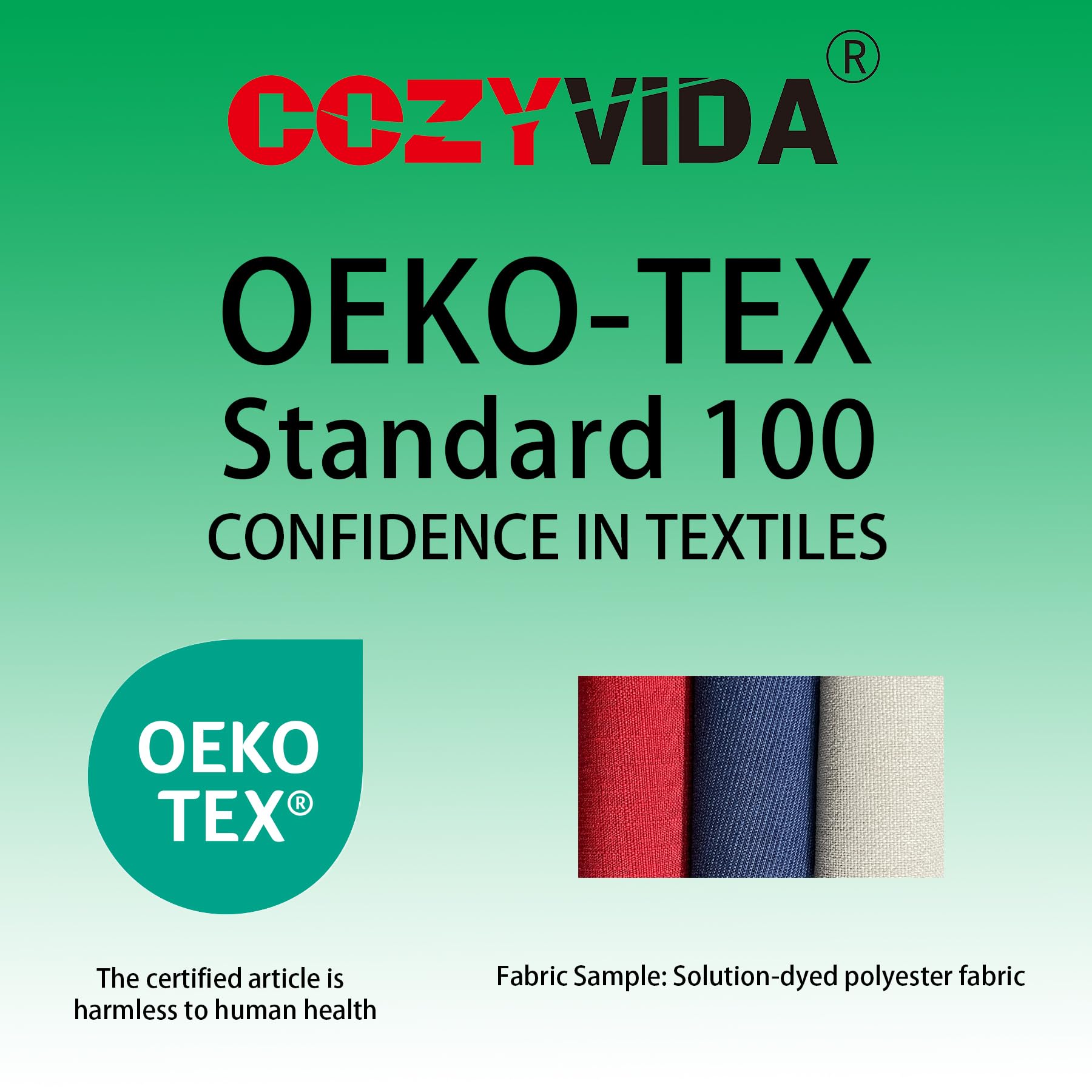 COZYVIDA vacuum-packed cushions in shipping protection, quick to expand advantage