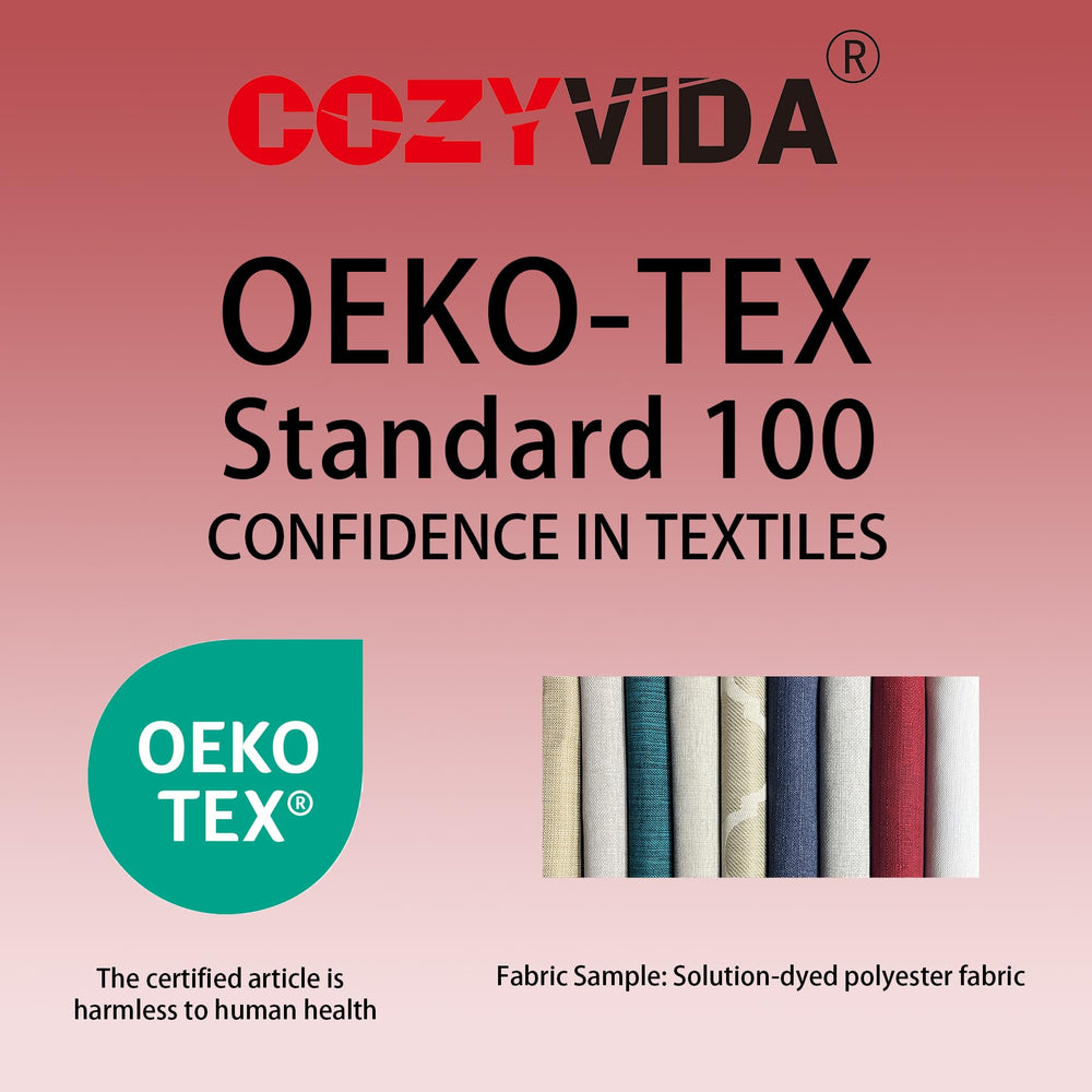 COZYVIDA cushion placed on outdoor lounger for comfortable seating