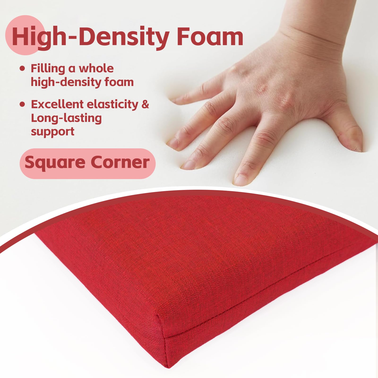COZYVIDA vacuum-packed cushion box protecting product on arrival