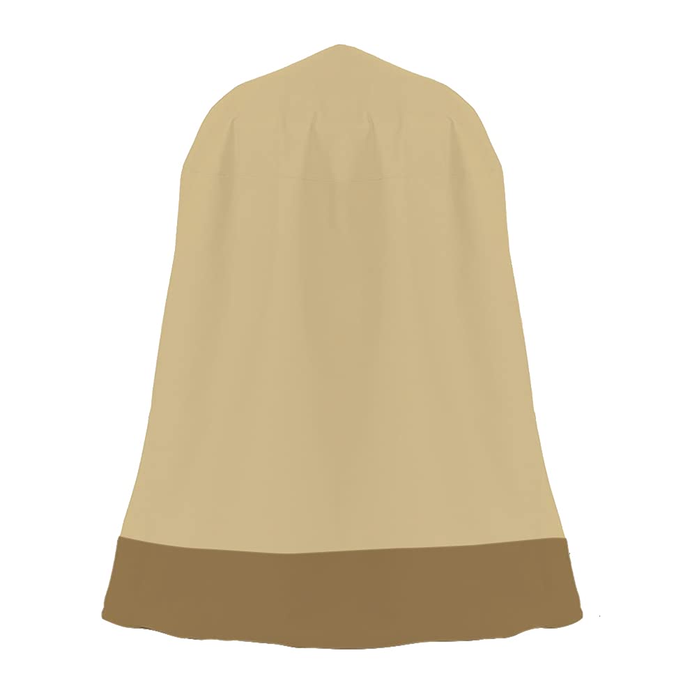 Cozzka front view of covered fountain protecting outdoors