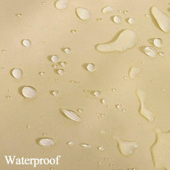 Cozzka padded handle detail for easier covering and uncovering