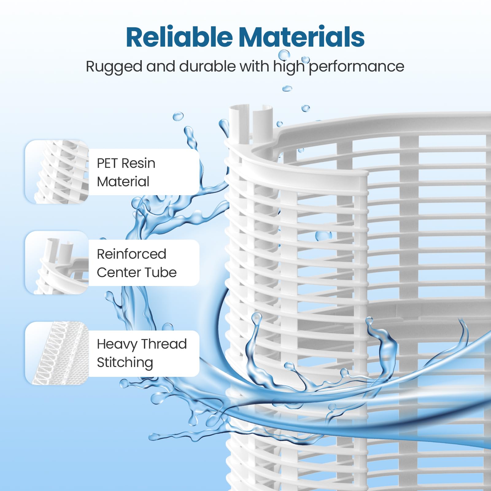 CPLIKE installed grids inside a DE filter tank demonstrating restored filtration flow
