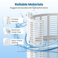 CPLIKE installed grids inside a DE filter tank demonstrating restored filtration flow