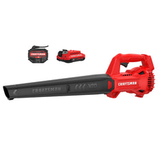 CRAFTSMAN front view showing blower and ergonomic grip for easy handling