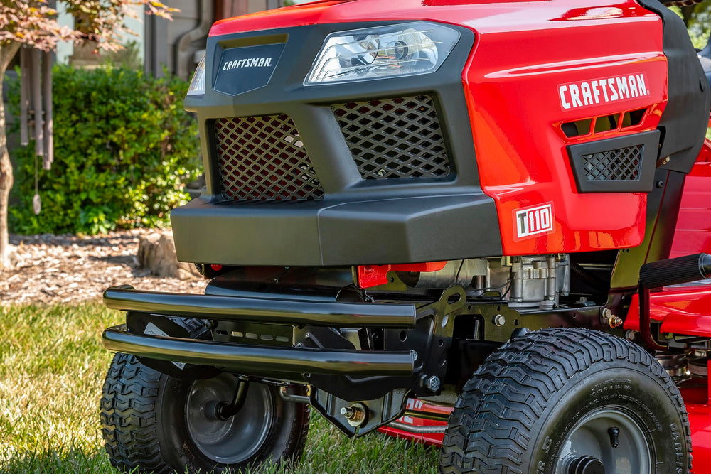 Craftsman powder-coated texture highlighting chip resistance and weather protection