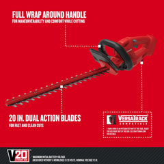 CRAFTSMAN close-up of dual-action blades for smoother, low-vibration cuts
