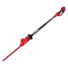 CRAFTSMAN front profile of pole hedge trimmer showing overall tool and reach