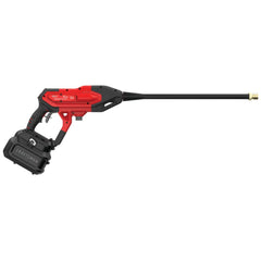 CRAFTSMAN short watering wand in use cleaning a patio for precise gentle watering