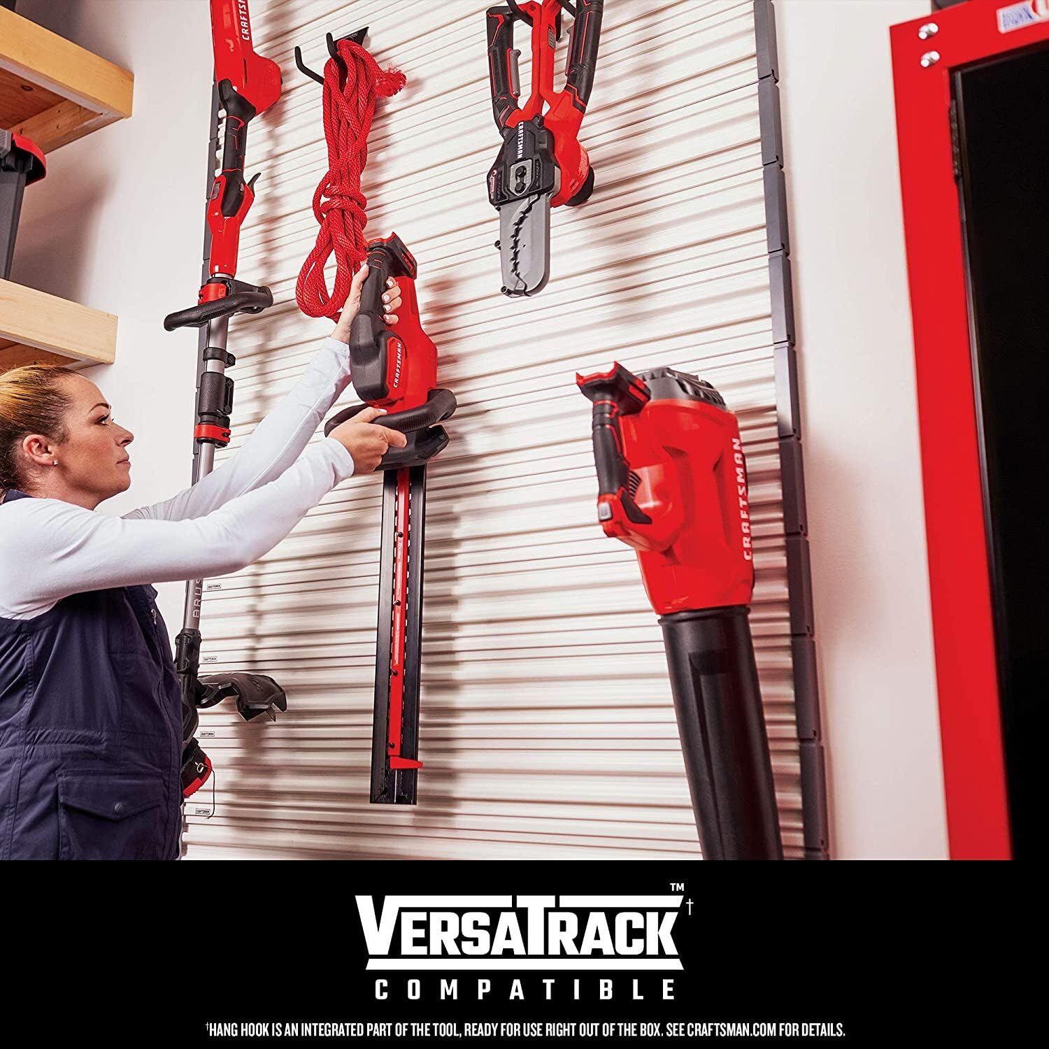 CRAFTSMAN handle and controls detail highlighting ergonomic grip for user comfort