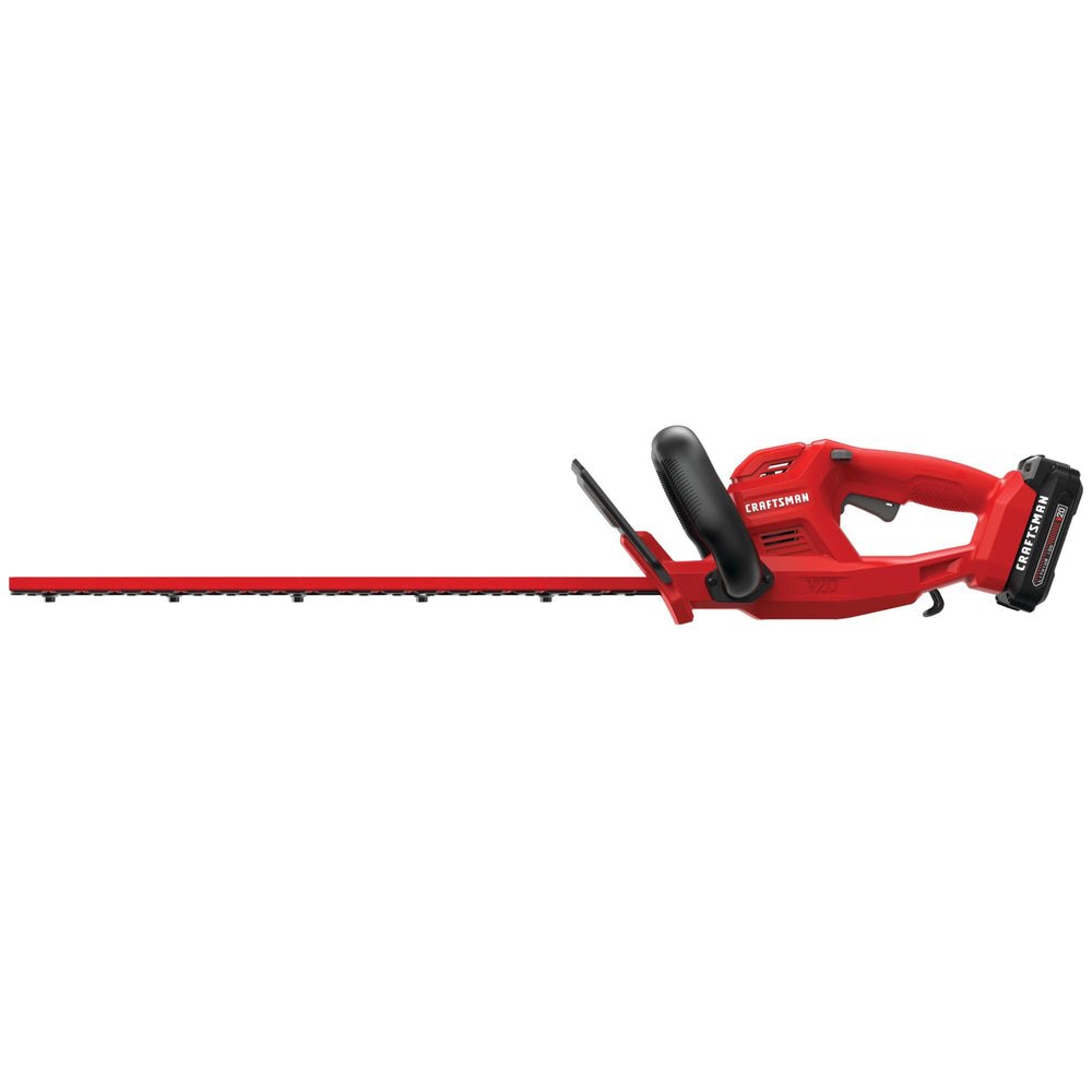 CRAFTSMAN trimming a 3/4 inch branch showing cutting capacity and power