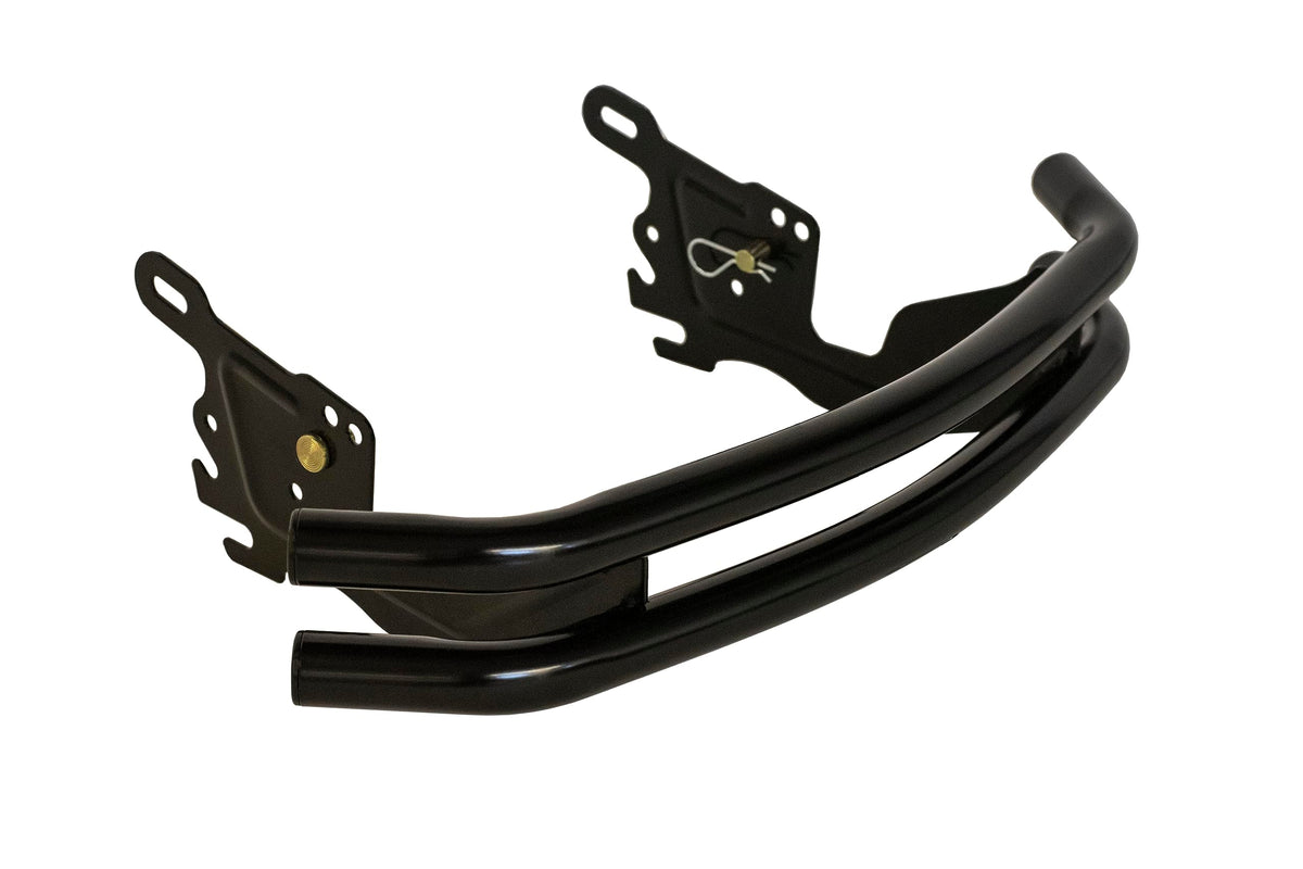 Craftsman front bumper full frontal view showing protection and sleek black finish