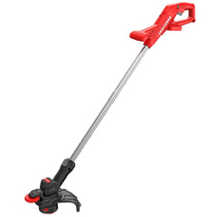 CRAFTSMAN front view of trimmer showcasing compact design and portability