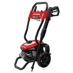 CRAFTSMAN front view of pressure washer showing portability and compact design