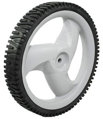 Craftsman rear wheel front view showing hub and mounting benefits