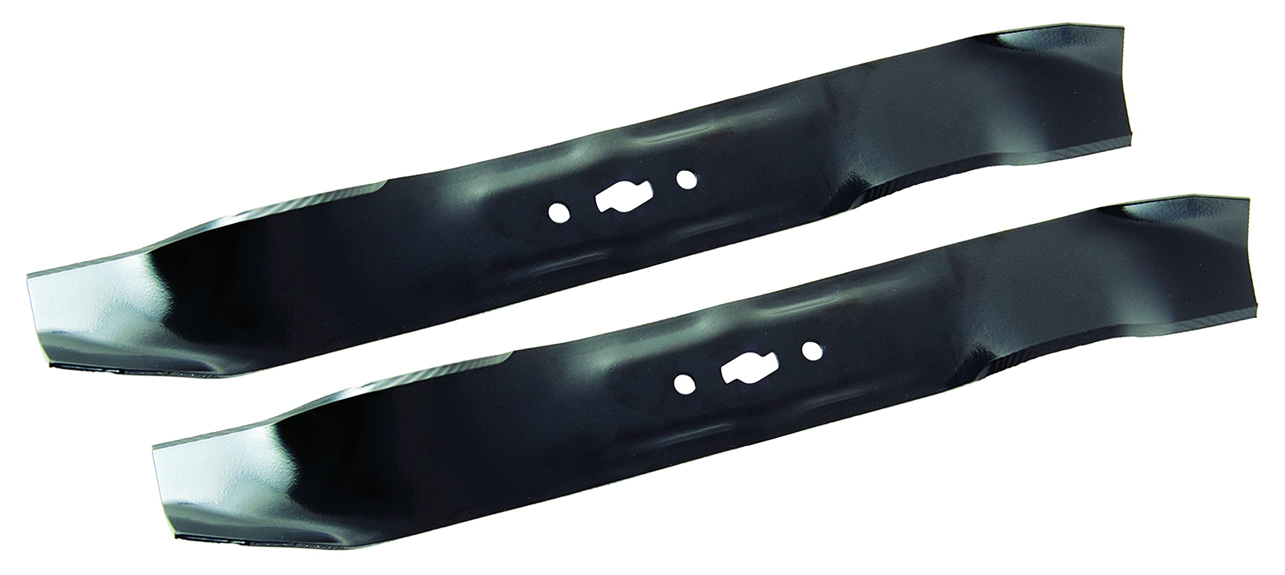 Craftsman SBD front view of 42 inch ultra high-lift blade set showing fit and finish, improving bagging