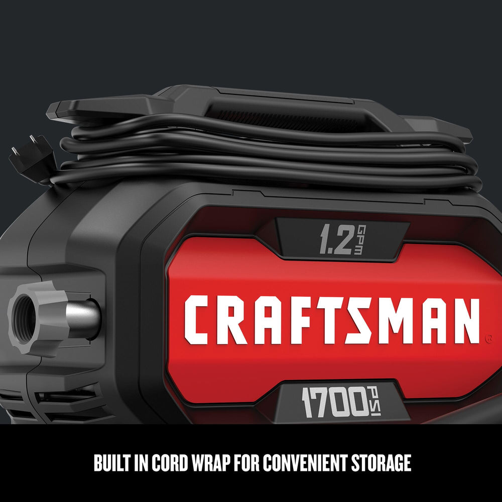 CRAFTSMAN soap applicator bottle attached to wand for convenient detergent application