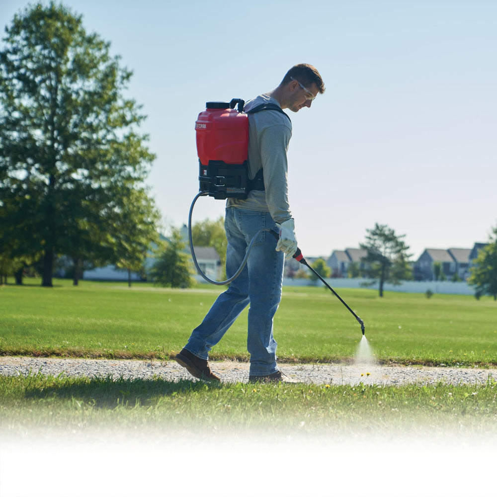 CRAFTSMAN sprayer in use on lawn for efficient, repeatable yard applications