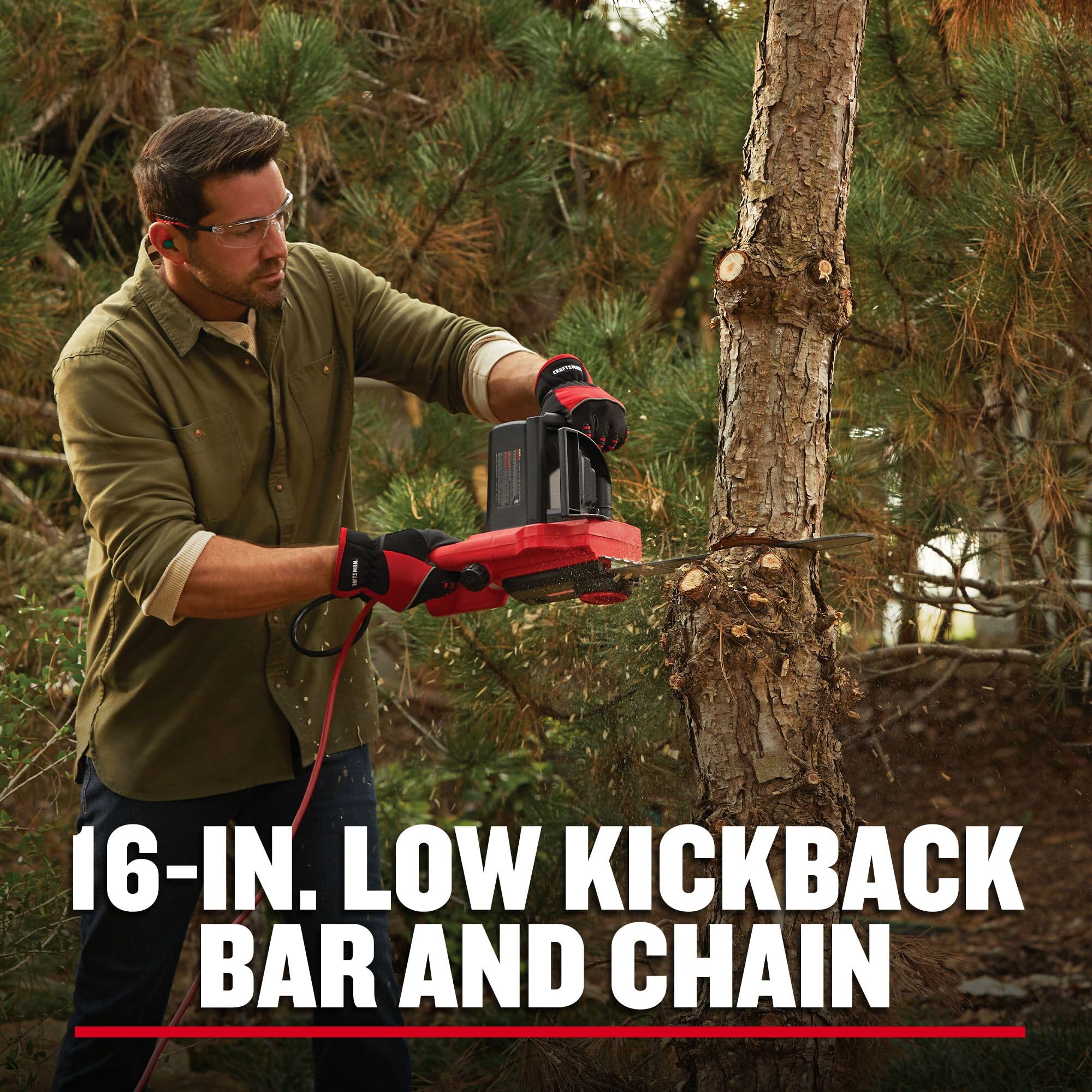 CRAFTSMAN tool-free tension knob for fast adjustments without extras